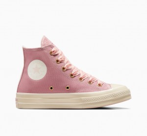 Converse Chuck 70 Ribbon Laces Rosas | 416-RBEIOW