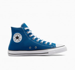 Converse Chuck Taylor All Star Azules Blancas Blancas | 316-ZISQVP