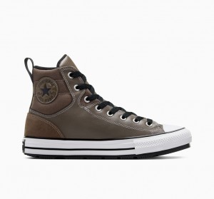 Converse Chuck Taylor All Star Berkshire Boot Negras Blancas | 376-ASXVGZ