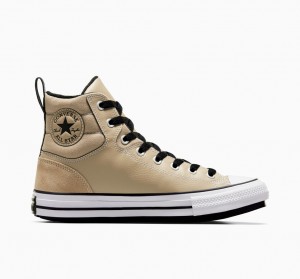 Converse Chuck Taylor All Star Berkshire Boot Kaki Negras Blancas | 947-UHWTGZ