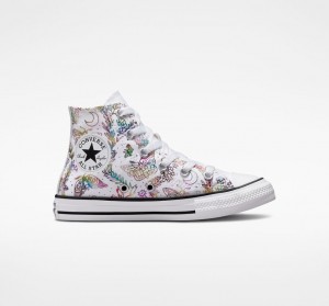 Converse Chuck Taylor All Star Butterfly Shine Blancas Rosas Moradas Azules | 945-QJOBXK