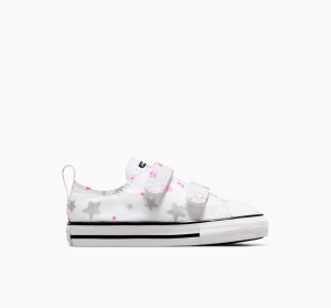 Converse Chuck Taylor All Star Easy On Sparkle Blancas Rosas Blancas | 427-LABZEC