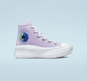 Converse Chuck Taylor All Star Move Plataforma Gel Patch Azul Real | 091-PQFUZL