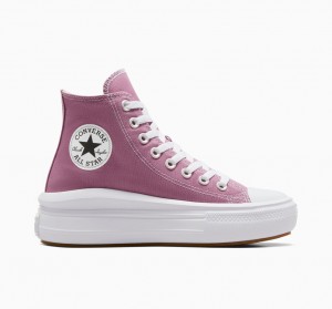 Converse Chuck Taylor All Star Move Plataforma Seasonal Color Blancas Negras | 258-WFEXJB