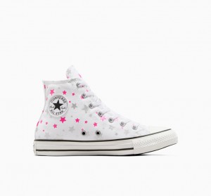 Converse Chuck Taylor All Star Sparkle Blancas Rosas Blancas | 712-ENUGHY