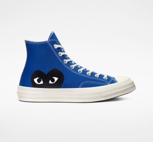 Converse Converse x Comme des Garçons PLAY Chuck 70 Azules Negras | 086-OGDRVA