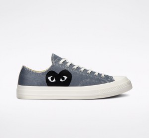 Converse Converse x Comme des Garçons PLAY Chuck 70 Negras | 467-RFELBT