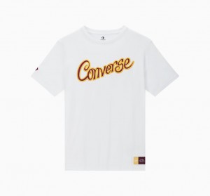 Converse Converse x Wonka T-Shirt Blancas | 481-IFKHAU