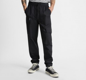 Converse Ligeros Cargo Pant Negras | 348-XIFZJO