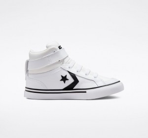 Converse Pro Blaze Correa Cuero Blancas Negras Blancas | 320-PUVKWD