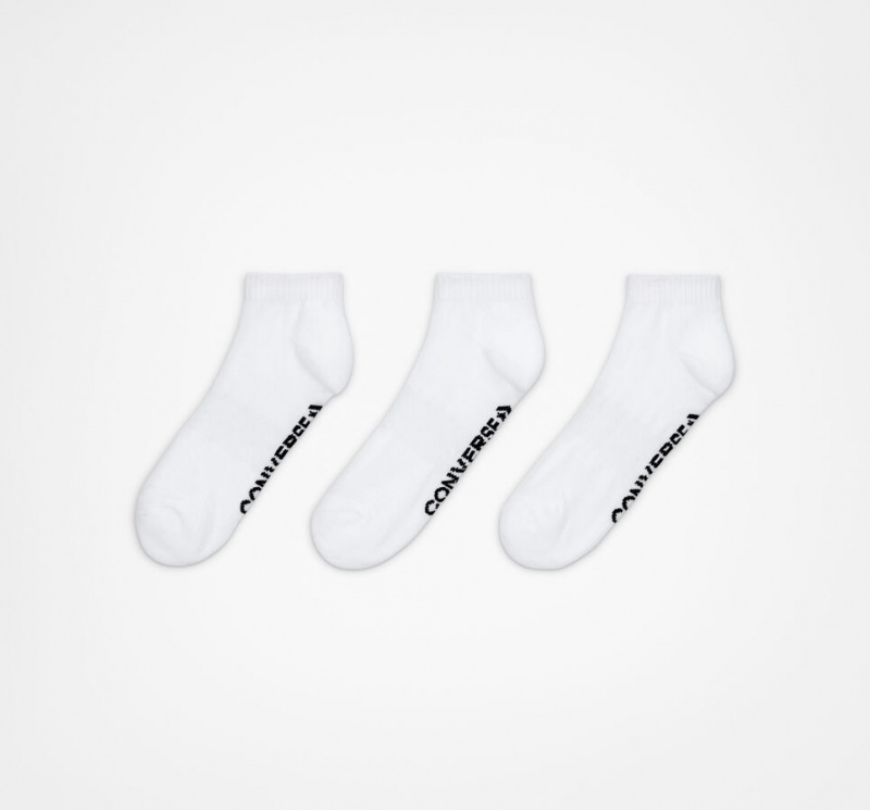 Converse 3-Pack Made For Chuck High Socks Blancas | 256-QVSCBK