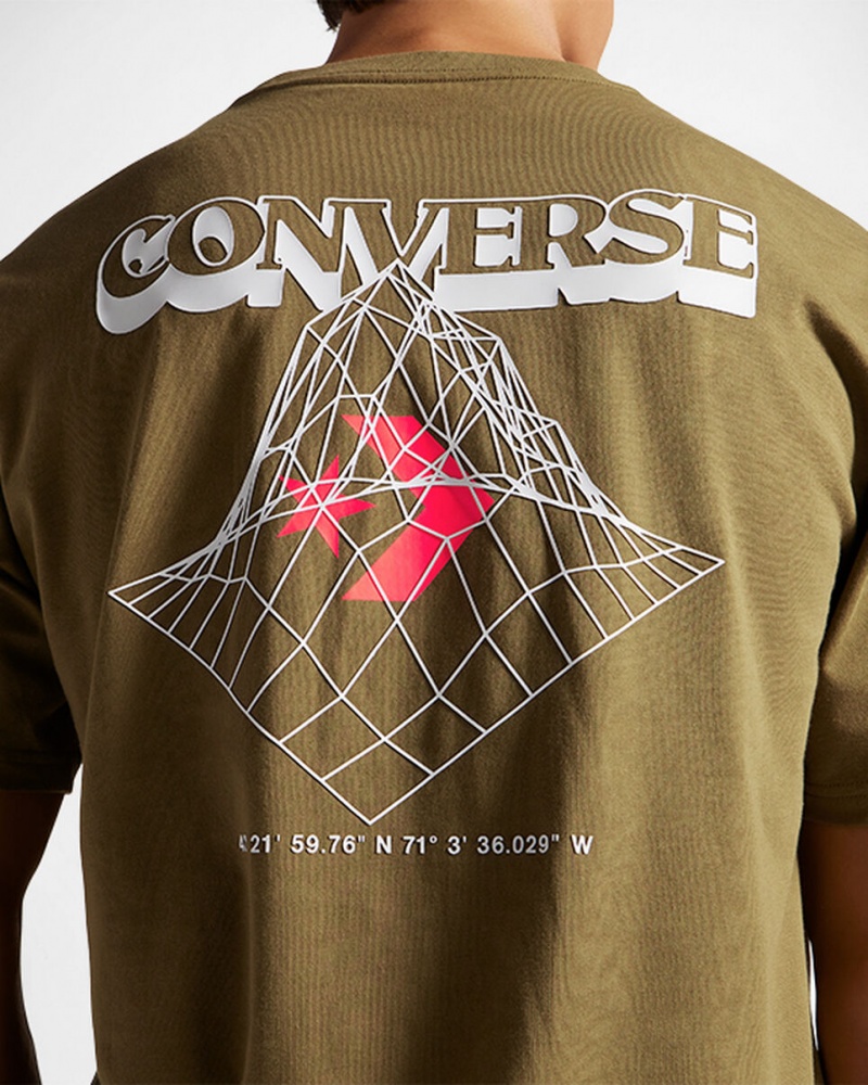 Converse All Star Mountain T-Shirt Cosmic Turtle | 321-XCRZUK