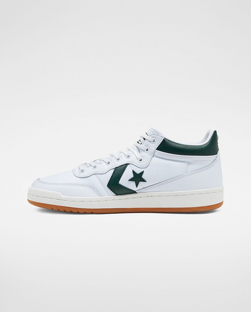 Converse CONS Fastbreak Pro Cuero Blancas Verde Menta | 643-RWCJKA