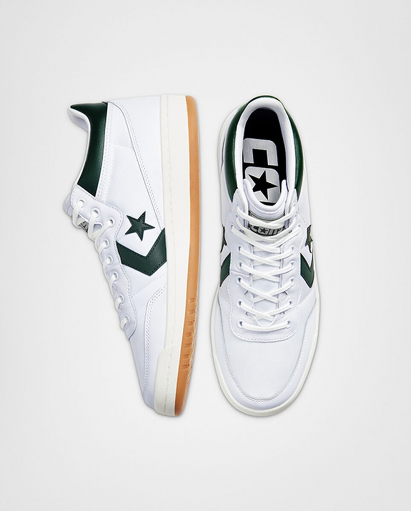 Converse CONS Fastbreak Pro Cuero Blancas Verde Menta | 643-RWCJKA