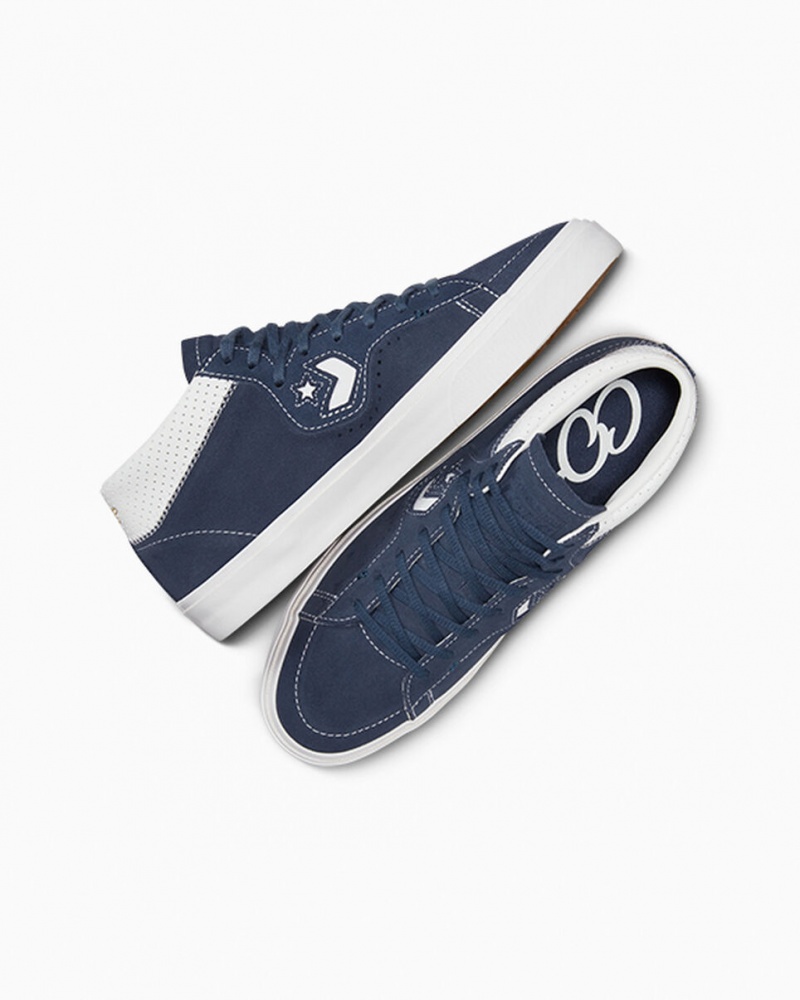 Converse CONS Louie Lopez Pro Gamuza Azul Marino Blancas Azul Marino | 856-JFANRE