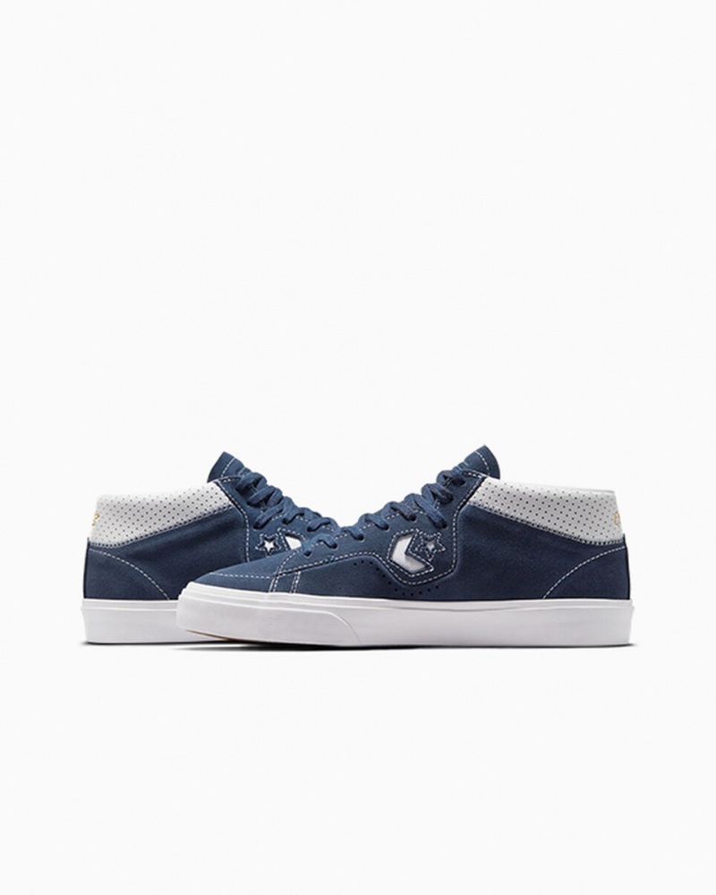 Converse CONS Louie Lopez Pro Gamuza Azul Marino Blancas Azul Marino | 856-JFANRE