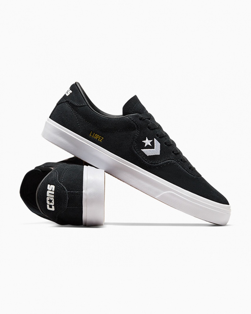 Converse CONS Louie Lopez Pro Negras Negras Blancas | 620-BZWQML