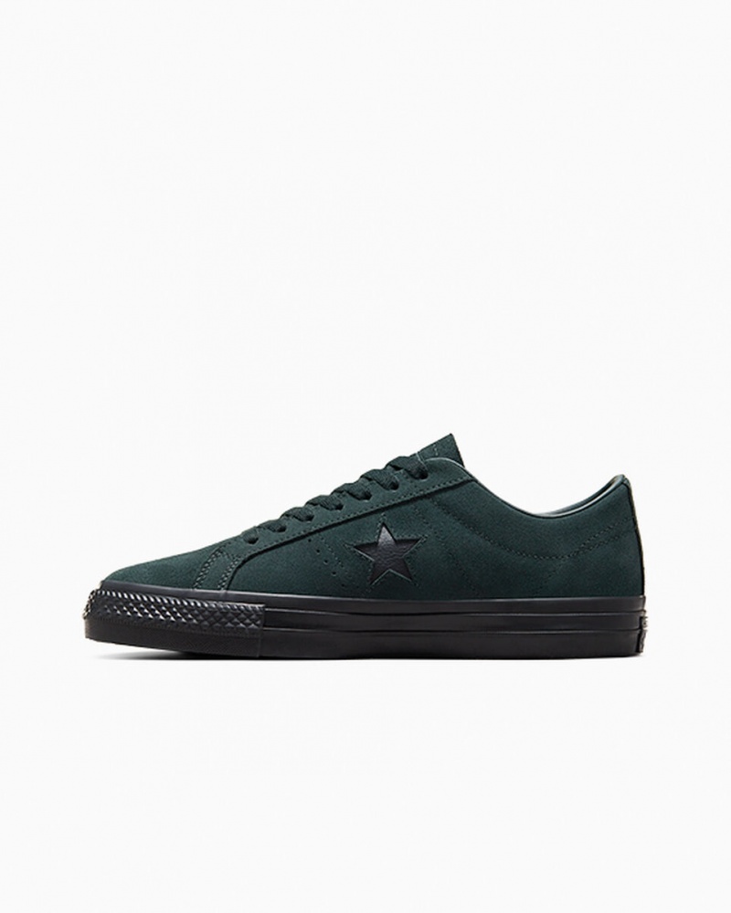 Converse CONS One Star Pro Verde Negras Negras | 325-EWTXYJ