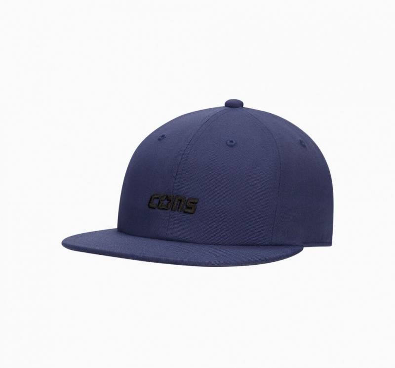 Converse CONS Six Panel Baseball Hat Azules | 452-FAUXYK