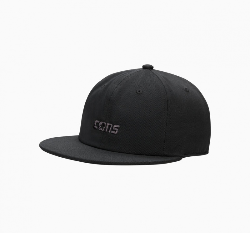 Converse CONS Six Panel Baseball Hat Negras | 218-LSXPZF