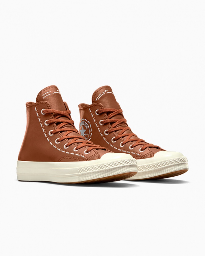 Converse Chuck 70 Bold Stitch Tawny Owl / Tawny Owl / Egret | 056-SNQTJW