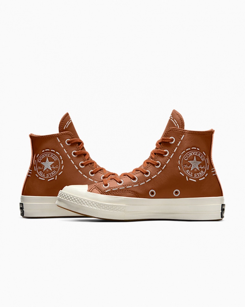 Converse Chuck 70 Bold Stitch Tawny Owl / Tawny Owl / Egret | 056-SNQTJW