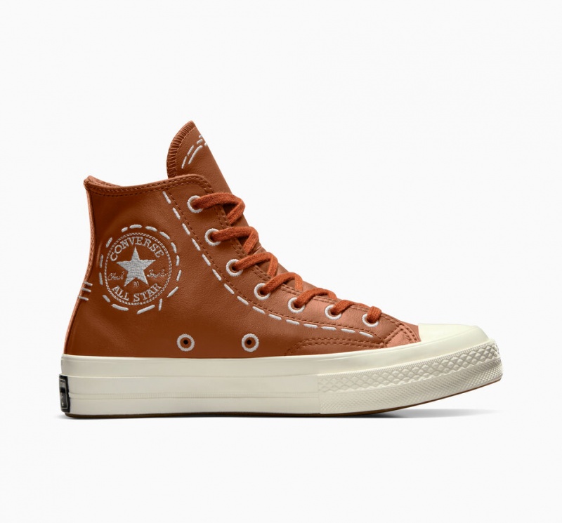 Converse Chuck 70 Bold Stitch Tawny Owl / Tawny Owl / Egret | 056-SNQTJW