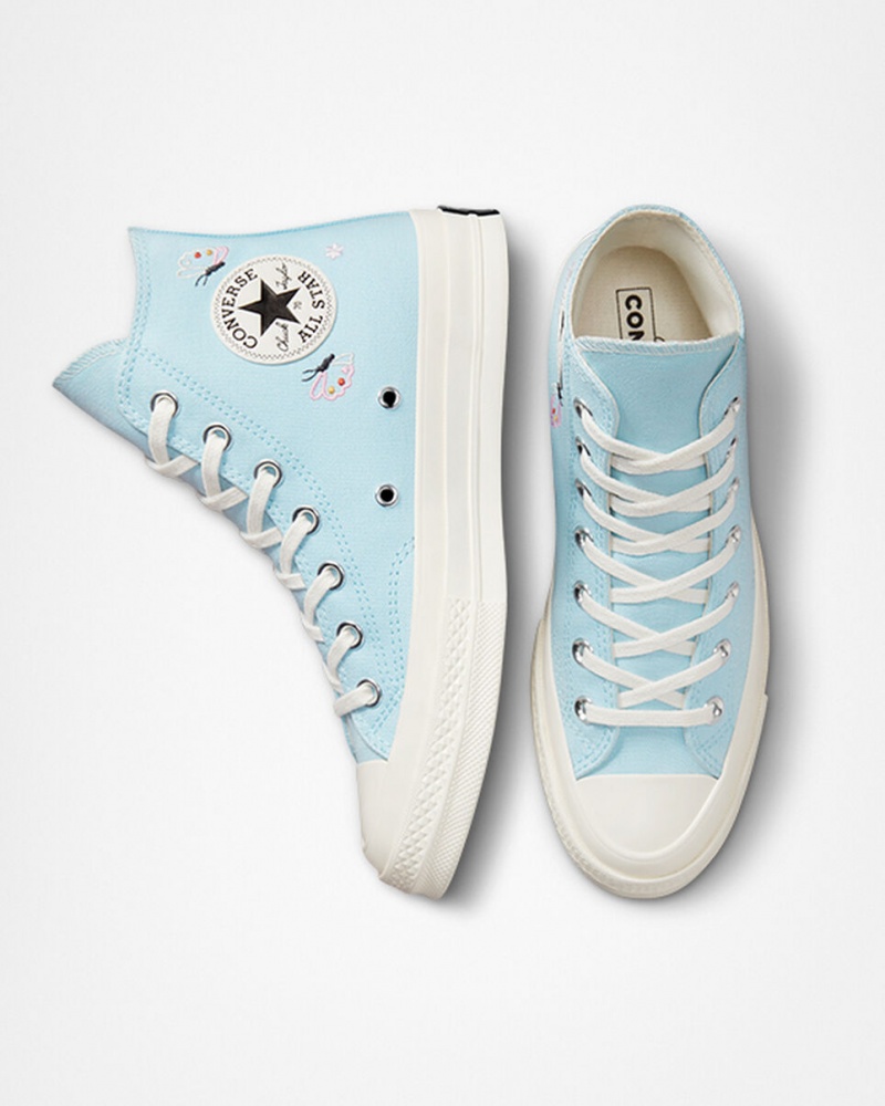 Converse Chuck 70 Butterfly Wings Azules Negras | 712-FRLOKN