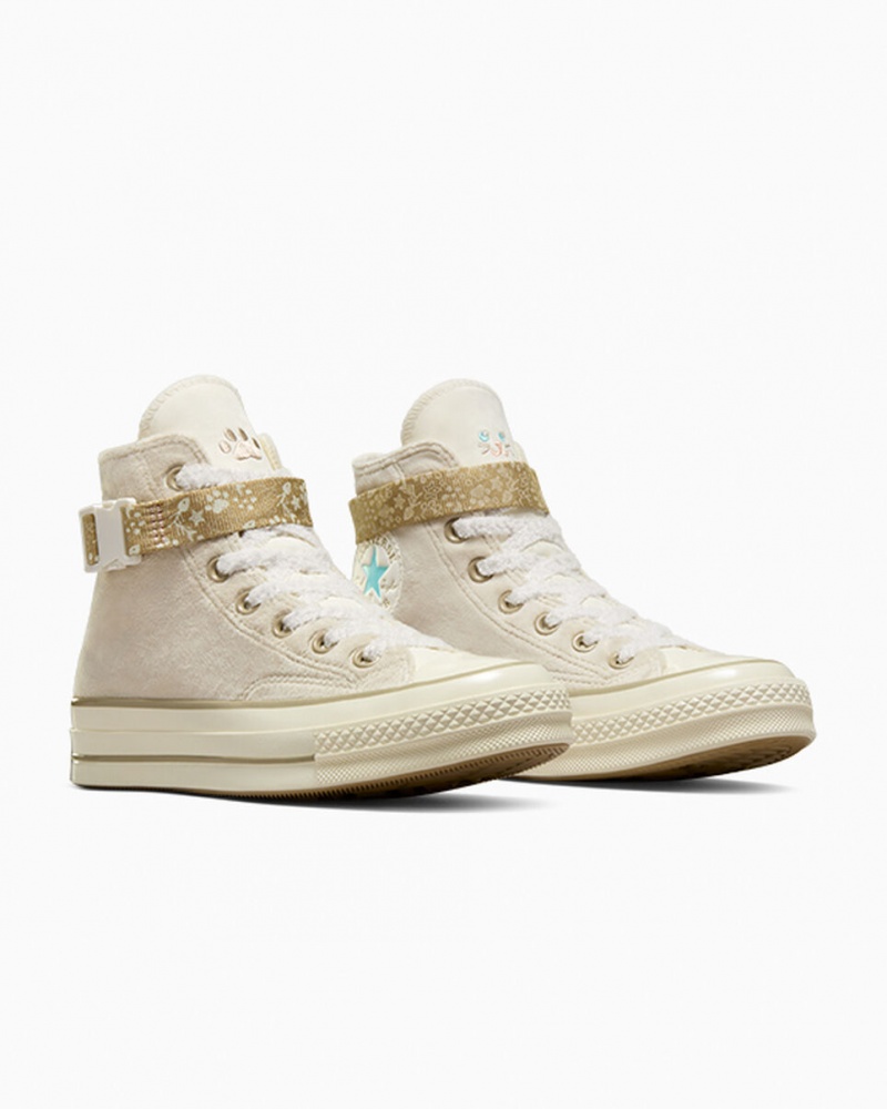 Converse Chuck 70 Cat Inspired Blancas | 670-OBADXV