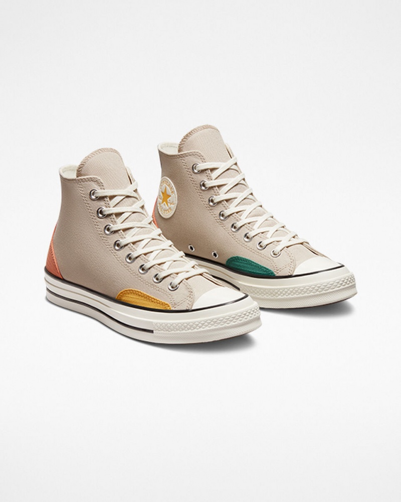 Converse Chuck 70 Color Block Naranjas | 031-NCVMFQ