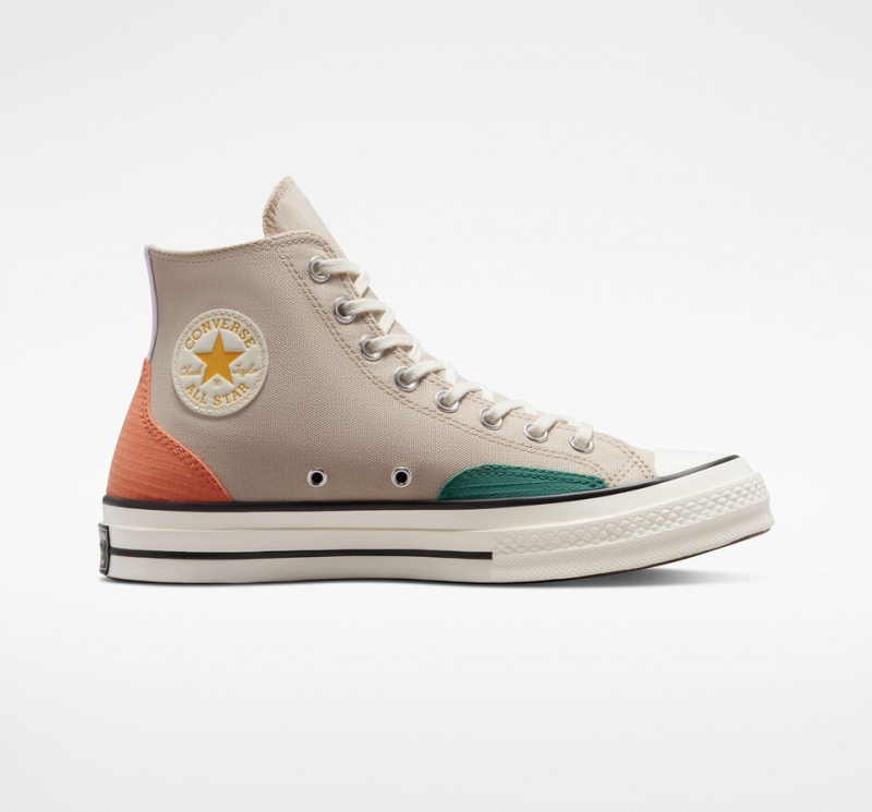 Converse Chuck 70 Color Block Naranjas | 031-NCVMFQ