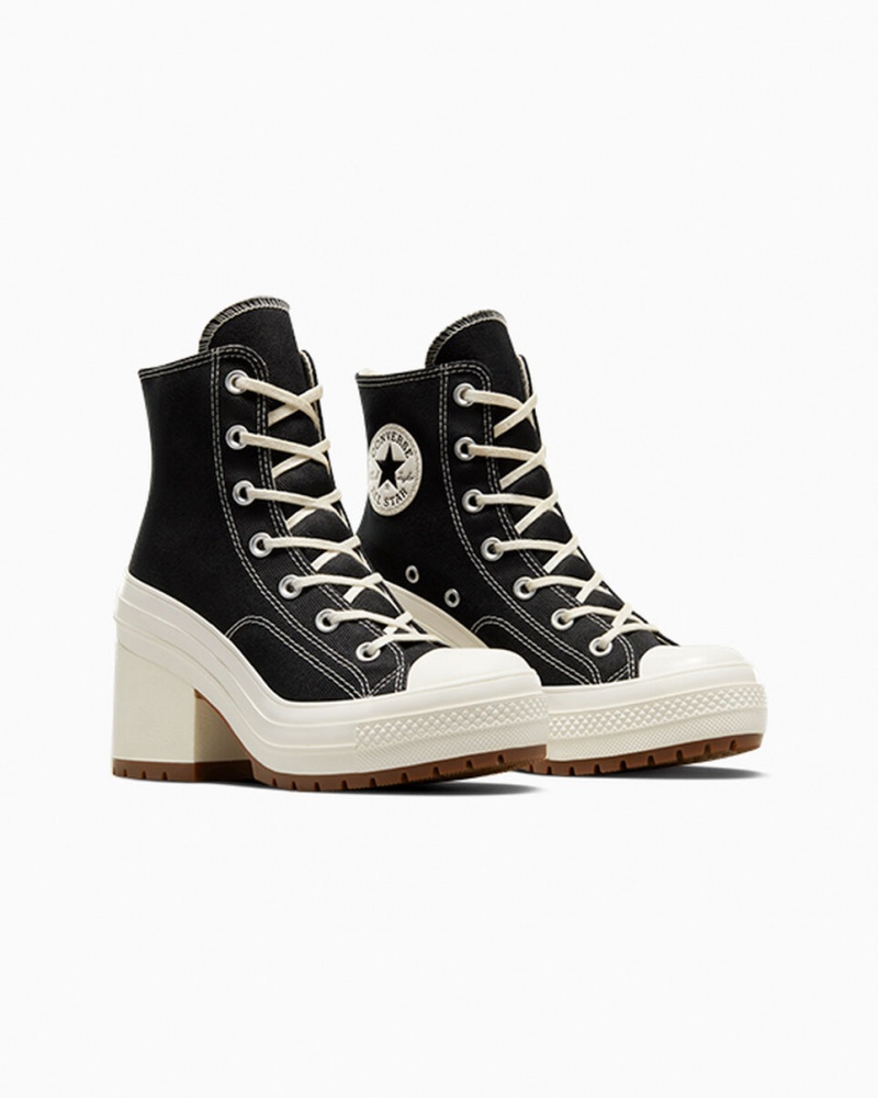 Converse Chuck 70 De Luxe Heel Negras | 472-JOSKMP