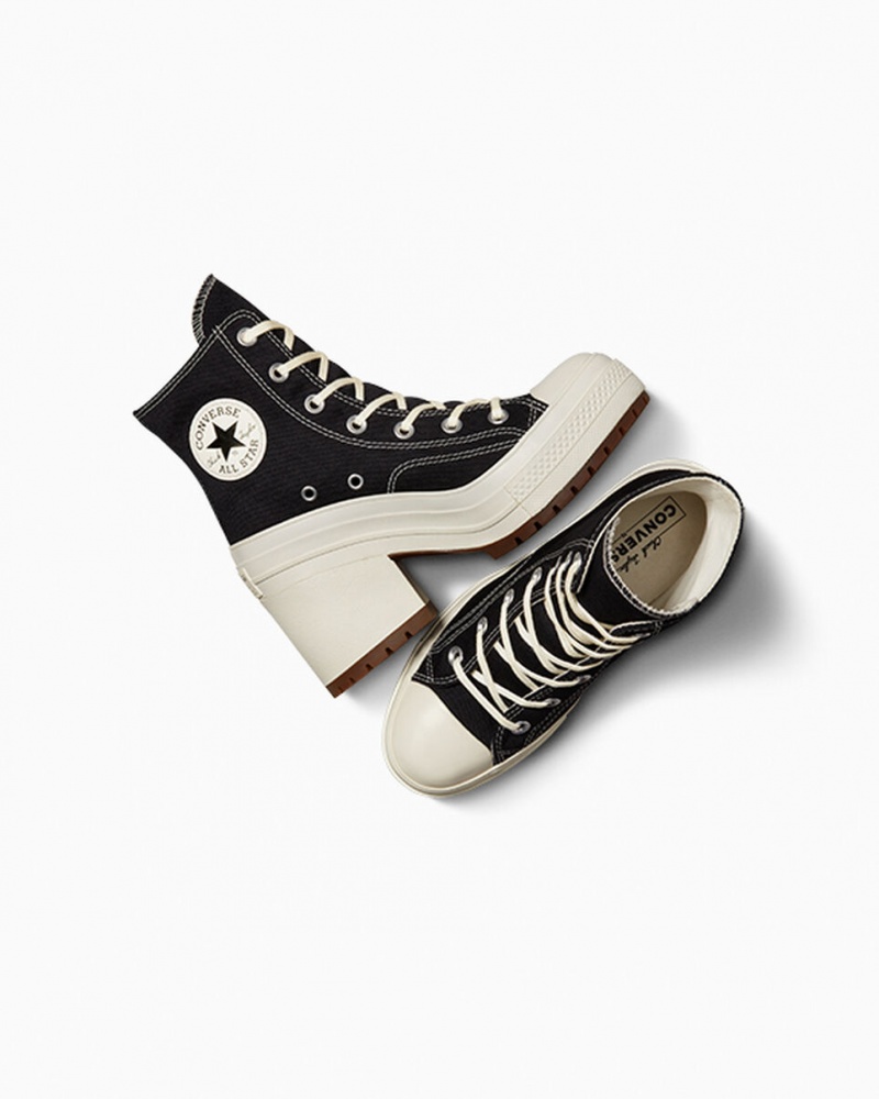 Converse Chuck 70 De Luxe Heel Negras | 472-JOSKMP