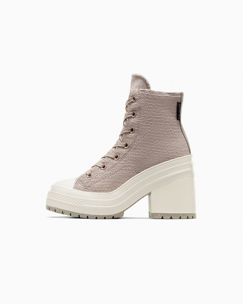 Converse Chuck 70 De Luxe Heel Plataforma Counter Climate Wonder Stone / Egret | 032-BZHPJS