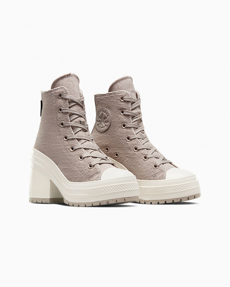 Converse Chuck 70 De Luxe Heel Plataforma Counter Climate Wonder Stone / Egret | 032-BZHPJS