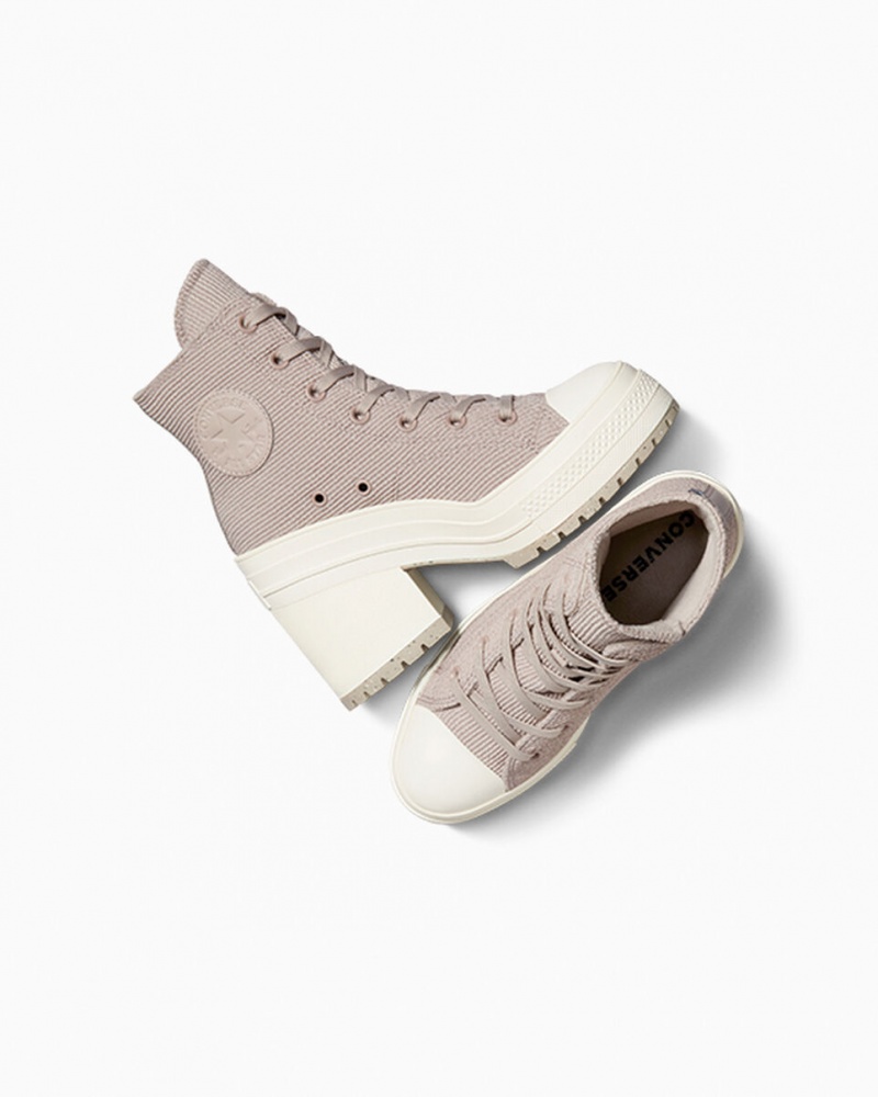 Converse Chuck 70 De Luxe Heel Plataforma Counter Climate Wonder Stone / Egret | 032-BZHPJS