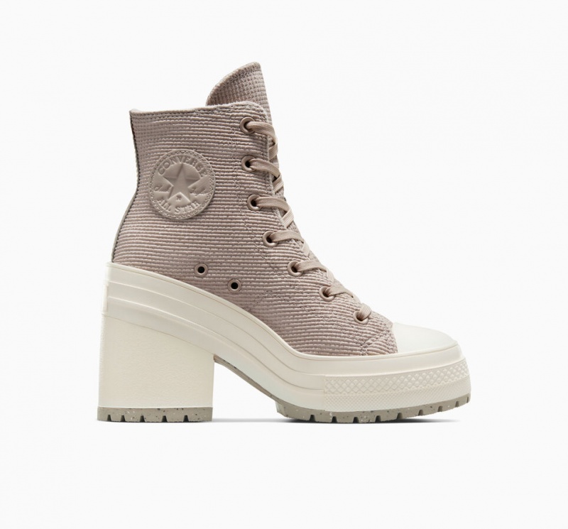 Converse Chuck 70 De Luxe Heel Plataforma Counter Climate Wonder Stone / Egret | 032-BZHPJS