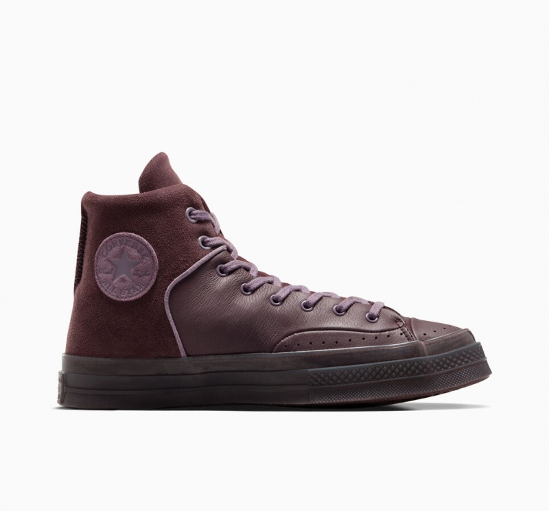 Converse Chuck 70 Marquis Cuero Gris | 530-TCSEFM