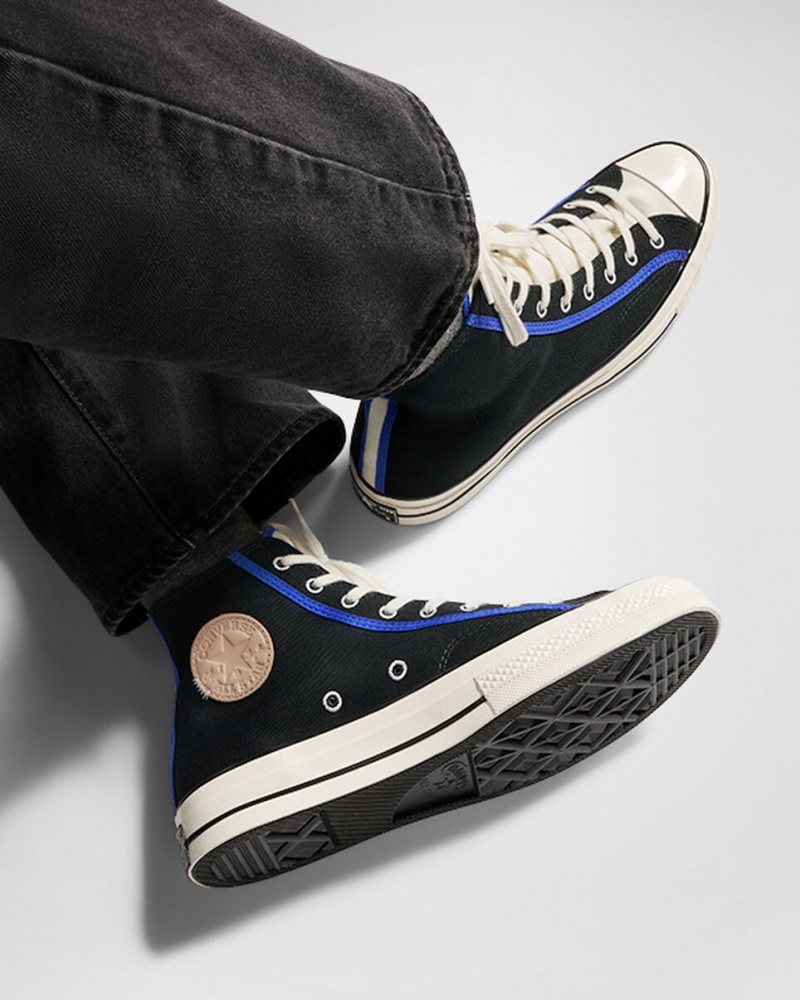 Converse Chuck 70 Negras Azules | 254-MLCEDQ