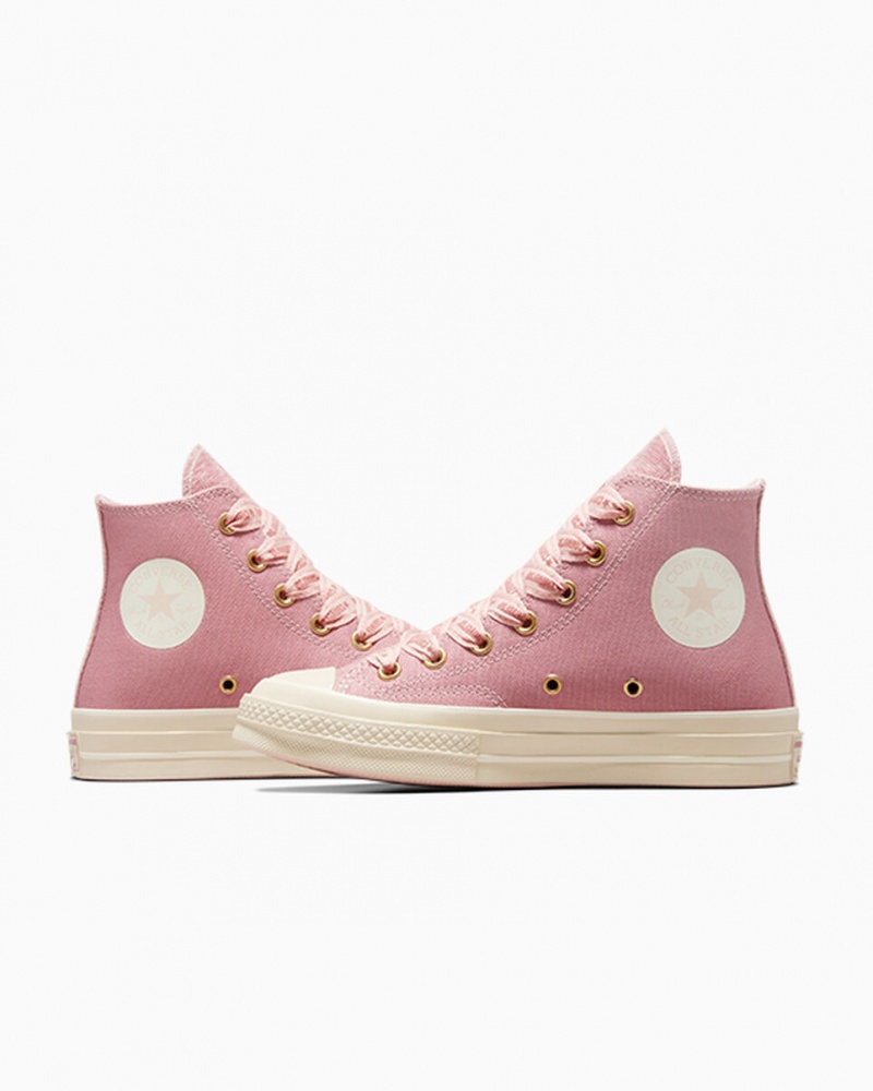 Converse Chuck 70 Ribbon Laces Rosas | 416-RBEIOW