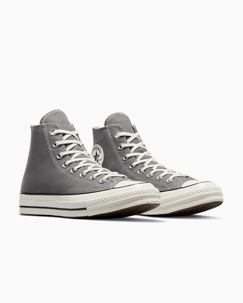 Converse Chuck 70 Vintage Lona Gris Negras | 904-XKTDOL