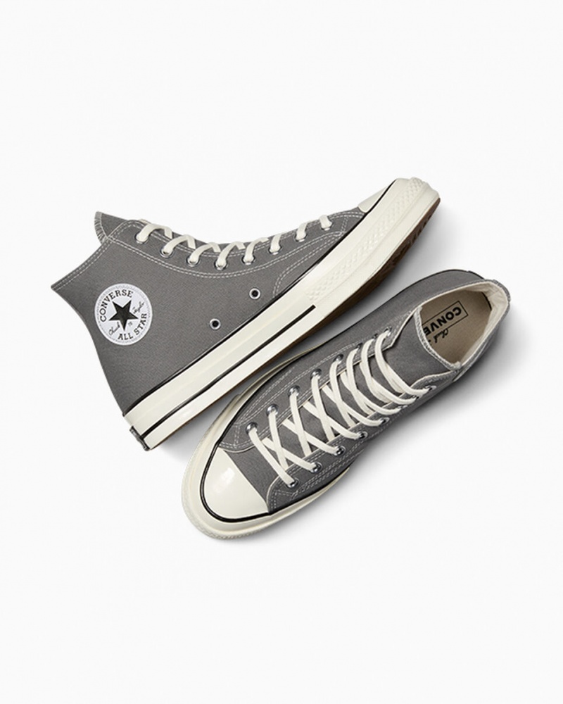 Converse Chuck 70 Vintage Lona Gris Negras | 904-XKTDOL