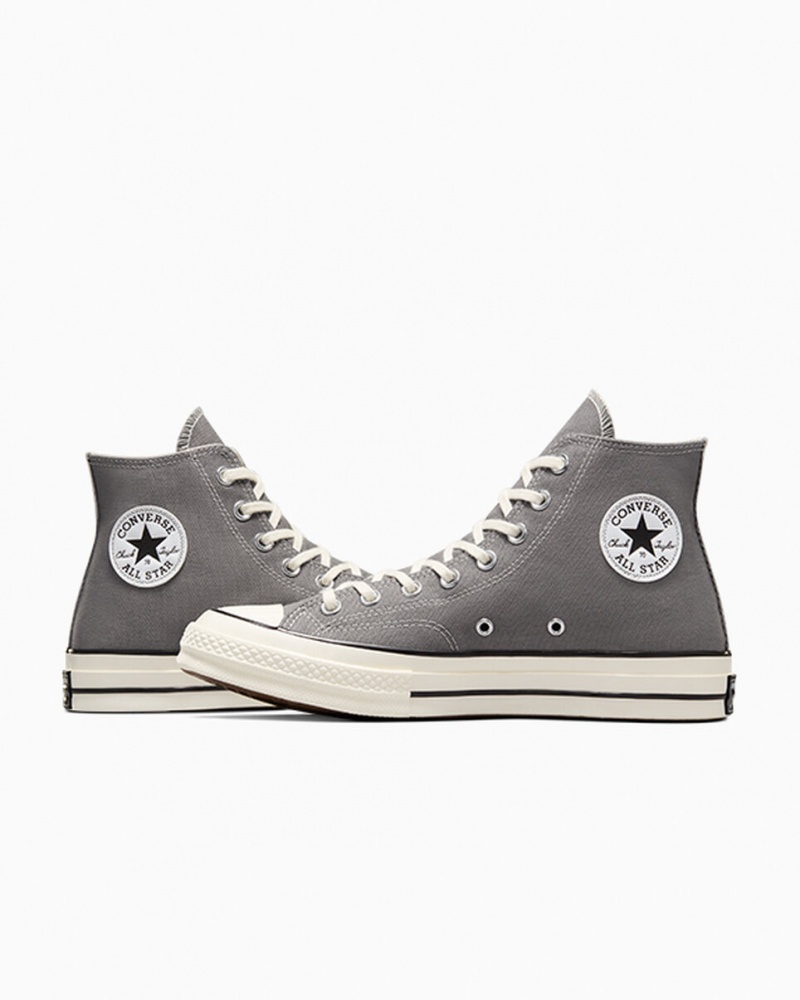 Converse Chuck 70 Vintage Lona Gris Negras | 904-XKTDOL