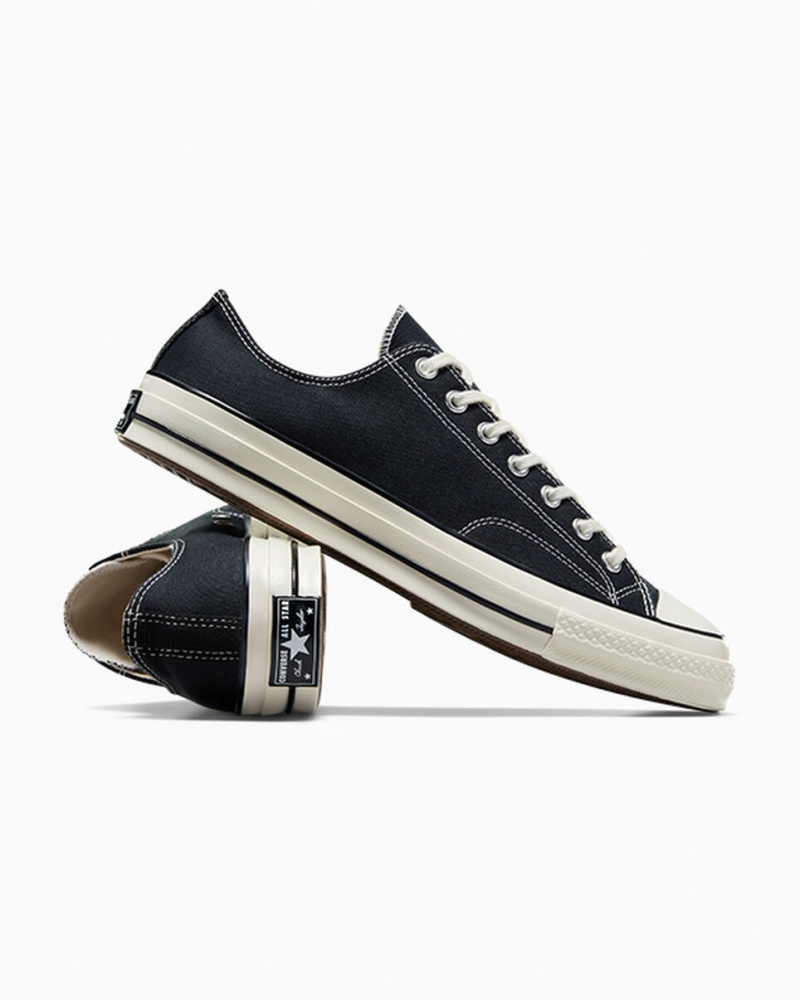 Converse Chuck 70 Vintage Lona Negras Negras | 270-GJPXIO