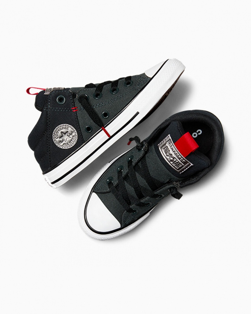 Converse Chuck Taylor All Star Axel Verde Negras Blancas | 495-VQLKXC