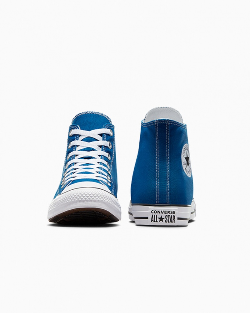 Converse Chuck Taylor All Star Azules Blancas Blancas | 316-ZISQVP