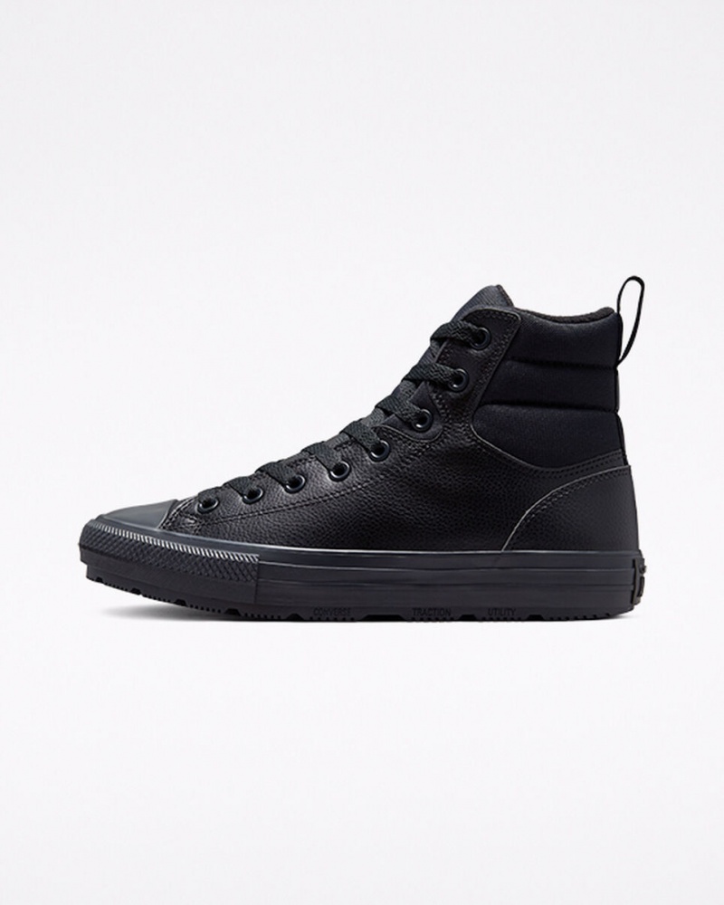 Converse Chuck Taylor All Star Berkshire Boot Negras Negras | 163-XIDKMZ