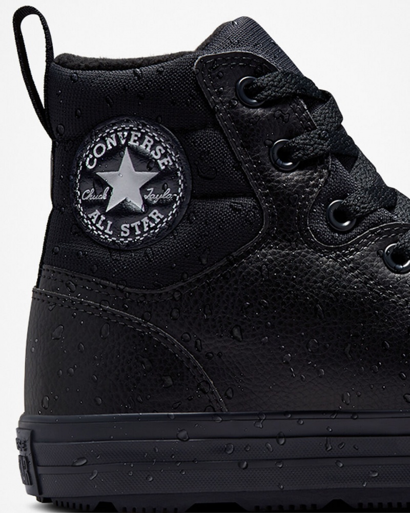 Converse Chuck Taylor All Star Berkshire Boot Negras Negras | 163-XIDKMZ