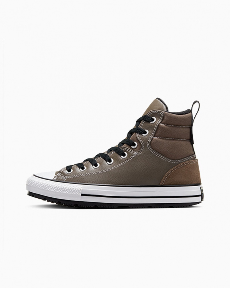 Converse Chuck Taylor All Star Berkshire Boot Negras Blancas | 376-ASXVGZ