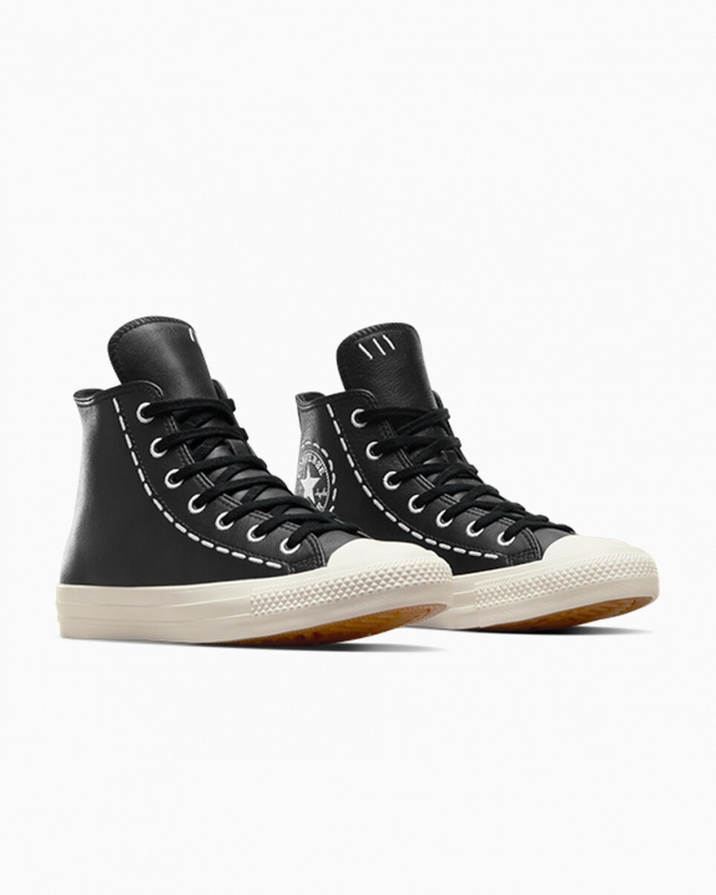 Converse Chuck Taylor All Star Bold Stitch Negras Negras | 072-GVWFEK